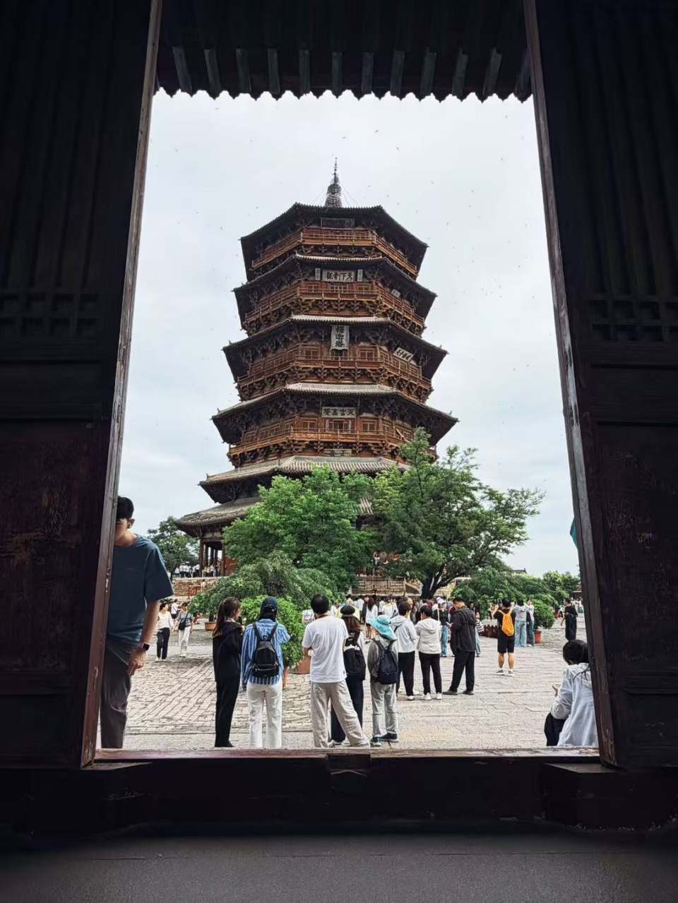 基地车日记|2026.0804 晋蒙交界：木塔的榫卯与皮皮虾观景